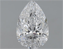 1.01 Carats, Pear D Color, SI1 Clarity and Certified by GIA