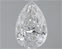 1.00 Carats, Pear E Color, SI2 Clarity and Certified by GIA