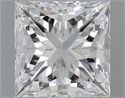1.20 Carats, Princess G Color, VS1 Clarity and Certified by GIA