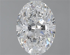 Picture of 1.03 Carats, Oval E Color, SI2 Clarity and Certified by GIA