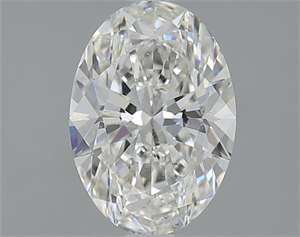 Picture of 1.51 Carats, Oval H Color, SI2 Clarity and Certified by GIA