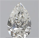 0.60 Carats, Pear I Color, SI1 Clarity and Certified by GIA