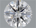 1.61 quilates, Redondo Ideal, Color E, claridad SI1 y certificado por GIA