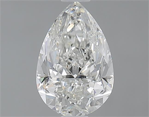 Picture of 1.00 Carats, Pear H Color, SI1 Clarity and Certified by GIA