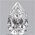 0.60 Carats, Pear D Color, VS1 Clarity and Certified by GIA