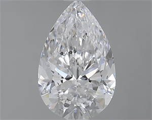 Picture of 1.01 Carats, Pear D Color, SI2 Clarity and Certified by GIA