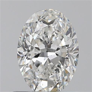 Picture of 0.60 Carats, Oval G Color, SI1 Clarity and Certified by GIA