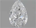 0.80 Carats, Pear E Color, VVS2 Clarity and Certified by GIA