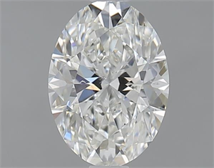 Picture of 1.01 Carats, Oval H Color, SI1 Clarity and Certified by GIA