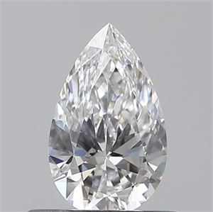 Picture of 0.42 Carats, Pear D Color, VVS2 Clarity and Certified by GIA