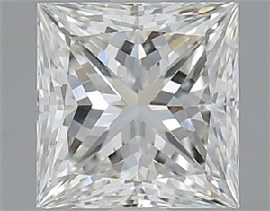 Picture of 1.70 Carats, Princess H Color, VS2 Clarity and Certified by GIA
