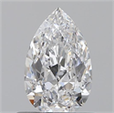 0.51 Carats, Pear D Color, VS1 Clarity and Certified by GIA