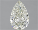 1.50 Carats, Pear J Color, SI1 Clarity and Certified by GIA