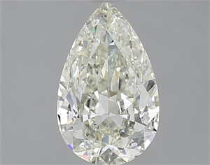 Picture of 1.50 Carats, Pear J Color, SI1 Clarity and Certified by GIA