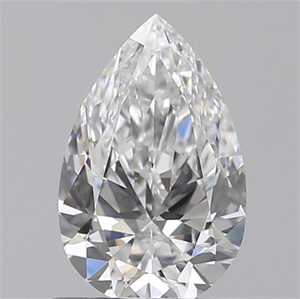 Picture of 0.70 Carats, Pear E Color, VVS2 Clarity and Certified by GIA