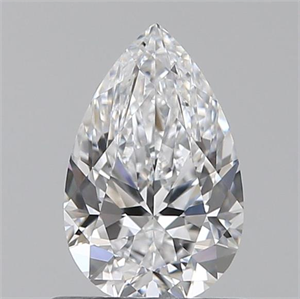 Picture of 0.70 Carats, Pear D Color, VVS2 Clarity and Certified by GIA