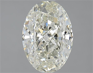 Picture of 1.50 Carats, Oval J Color, VVS2 Clarity and Certified by GIA
