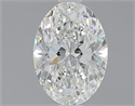 1.20 Carats, Oval H Color, VS2 Clarity and Certified by GIA