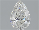 1.20 Carats, Pear H Color, SI1 Clarity and Certified by GIA