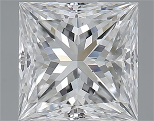 Picture of 1.01 Carats, Princess E Color, VS2 Clarity and Certified by GIA