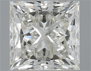 Picture of 1.70 Carats, Princess I Color, VVS2 Clarity and Certified by GIA