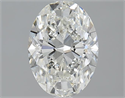1.51 Carats, Oval I Color, SI1 Clarity and Certified by GIA
