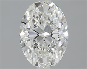 Picture of 1.51 Carats, Oval I Color, SI1 Clarity and Certified by GIA