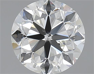 Picture of 1.51 Carats, Round with Very Good Cut, J Color, SI1 Clarity and Certified by GIA