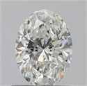 0.60 Carats, Oval H Color, VS2 Clarity and Certified by GIA