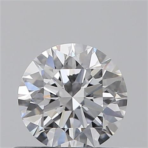 Picture of 0.46 Carats, Round with Excellent Cut, D Color, VVS2 Clarity and Certified by GIA