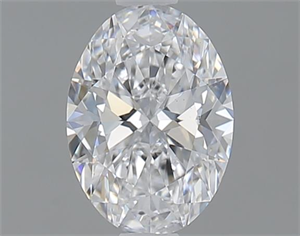 Picture of 0.70 Carats, Oval D Color, VS1 Clarity and Certified by GIA