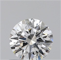 0.50 quilates, Redondo Ideal, Color E, claridad VS2 y certificado por GIA