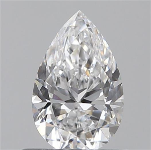 Picture of 0.54 Carats, Pear D Color, VS2 Clarity and Certified by GIA