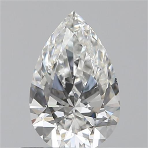 Picture of 0.50 Carats, Pear F Color, VVS1 Clarity and Certified by GIA