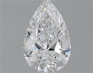 Picture of 0.80 Carats, Pear E Color, SI1 Clarity and Certified by GIA