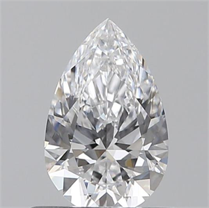 Picture of 0.51 Carats, Pear D Color, VVS1 Clarity and Certified by GIA