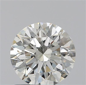 Picture of 0.90 Carats, Round with Excellent Cut, K Color, SI2 Clarity and Certified by GIA