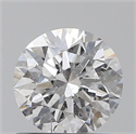 0.70 Carats, Round with Excellent Cut, E Color, I1 Clarity and Certified by GIA