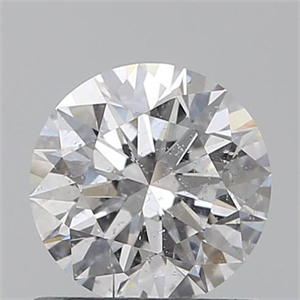 Picture of 0.70 Carats, Round with Excellent Cut, E Color, I1 Clarity and Certified by GIA