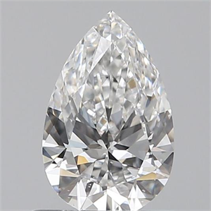 Picture of 0.60 Carats, Pear E Color, VS2 Clarity and Certified by GIA