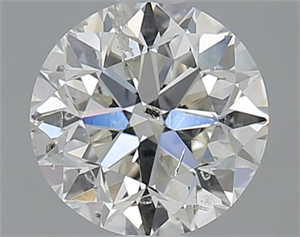 Picture of 1.01 Carats, Round with Very Good Cut, H Color, SI2 Clarity and Certified by GIA