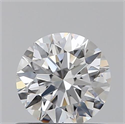 0.60 quilates, Redondo Ideal, Color D, claridad VVS1 y certificado por GIA