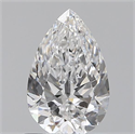 0.70 Carats, Pear D Color, VS1 Clarity and Certified by GIA