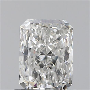 Picture of 0.70 Carats, Radiant G Color, SI1 Clarity and Certified by GIA