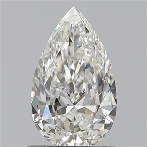Picture of 0.70 Carats, Pear H Color, IF Clarity and Certified by GIA