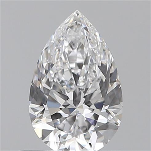 Picture of 0.50 Carats, Pear D Color, VVS2 Clarity and Certified by GIA