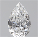 0.70 Carats, Pear D Color, VS1 Clarity and Certified by GIA