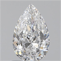 0.70 Carats, Pear D Color, VS1 Clarity and Certified by GIA