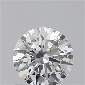 Picture of 0.53 Carats, Round with Excellent Cut, E Color, VS2 Clarity and Certified by GIA