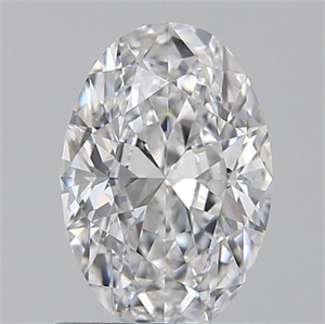 Picture of 0.70 Carats, Oval D Color, VS2 Clarity and Certified by GIA